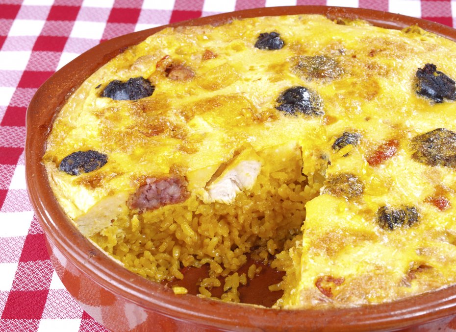 Arroz con costra (Crusted rice)