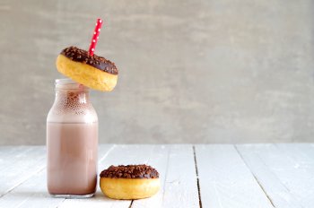 Chocolate cake shake