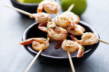 Gambas asadas