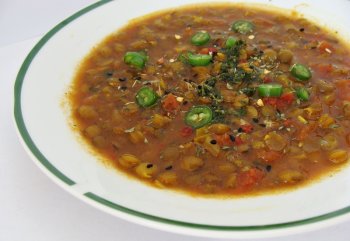 Lentils soup