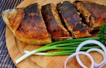 Rellenong Bangus (Stuffed Milk Fish)