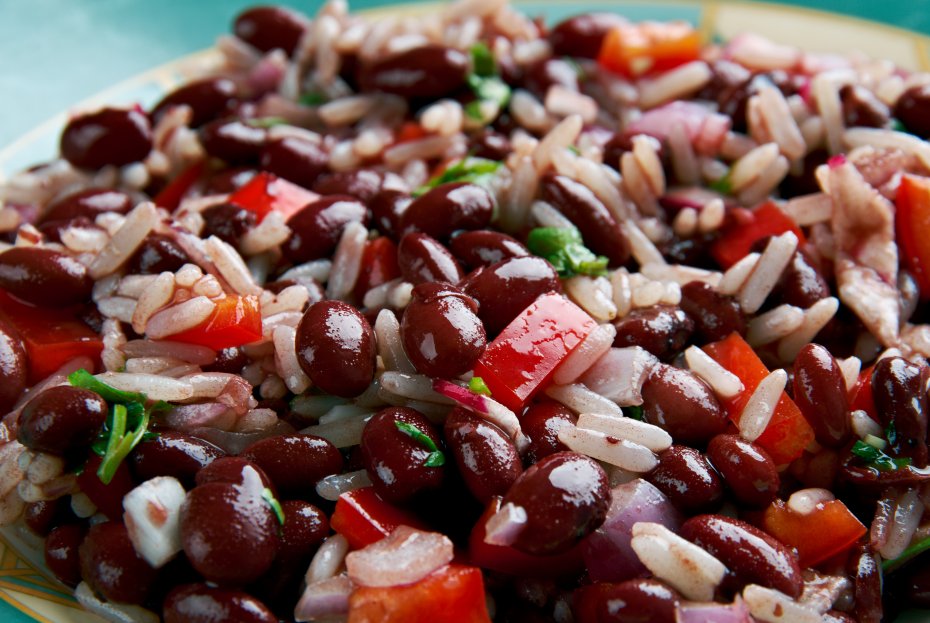 Rice with beans
