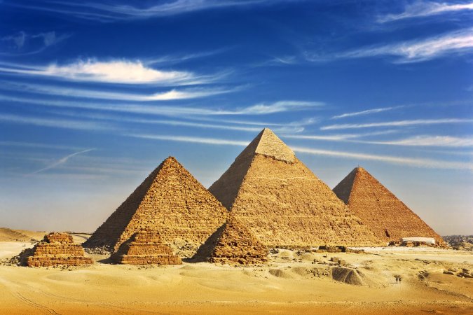 Oh wait! There is an eighth position? Yes! The Great Pyramid of Giza