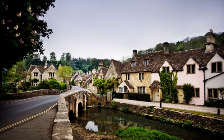 Castle Combe village, England