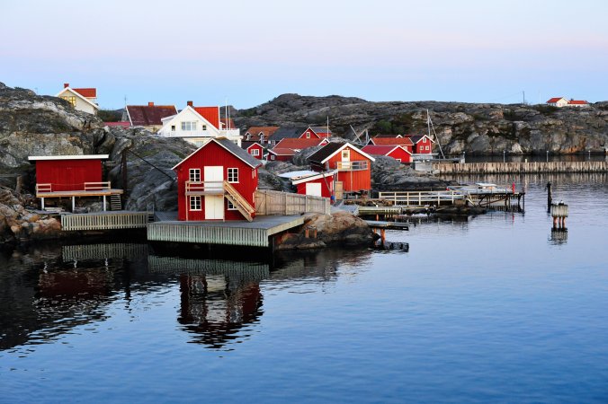 Pueblo Nordviksstrand, Suecia