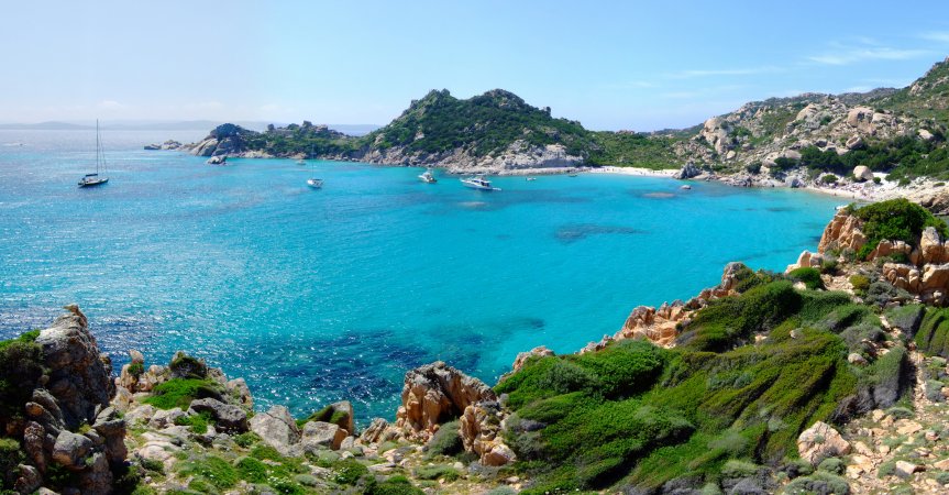 La Maddalena, Cerdeña, Italia