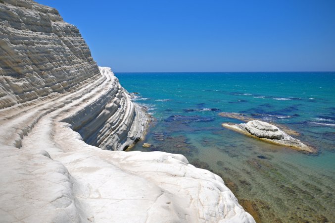 Scala dei Turchi, Sicília, Italia