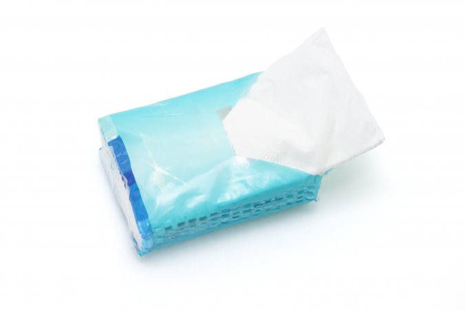 Tissue paper or wet wipes