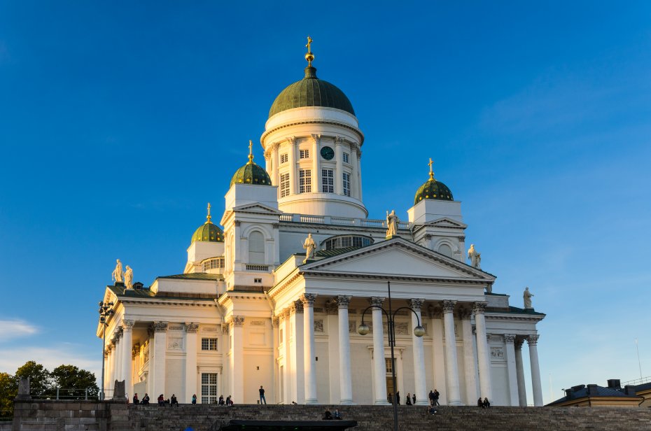 Catedral de Helsinki (Tuomiokirkko) - Plaza del senado (Senaatintori)