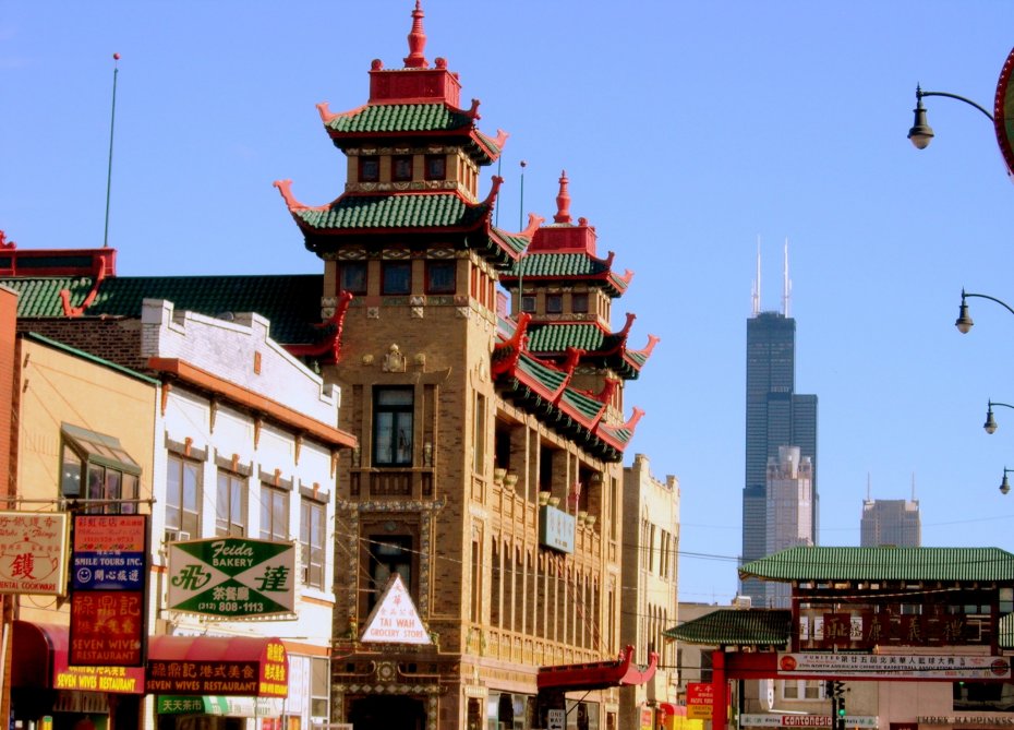 Chinatown in Chicago