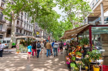 Les Rambles de Barcelona