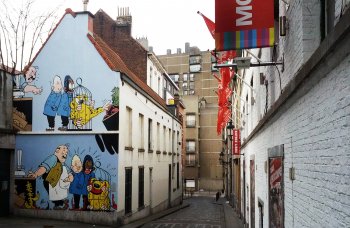 Ruta murales del cómic, Museo del Cómic y Tintín