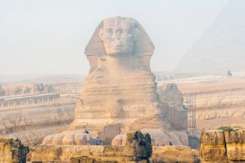 The Pyramids and the Sphinx
