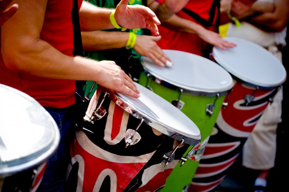 Samba and markets in São Paulo