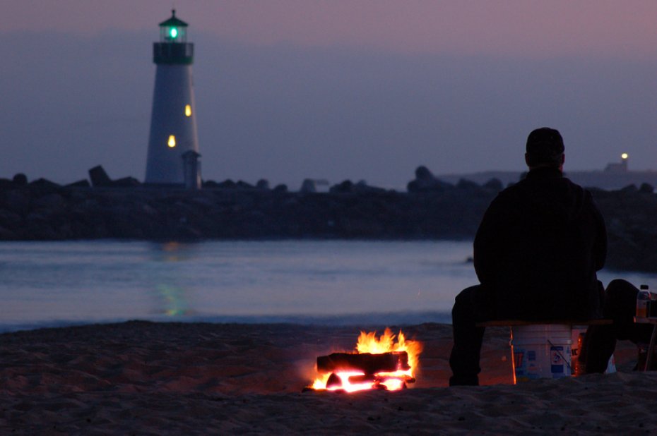 Twin lakes state beach